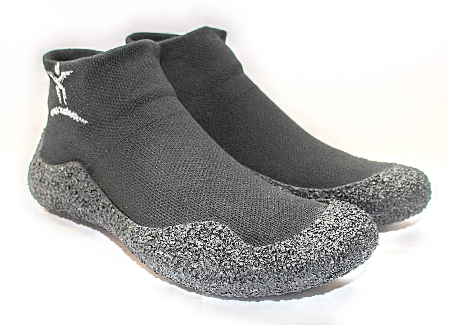 A pair of black CelliSole rebounder shoes