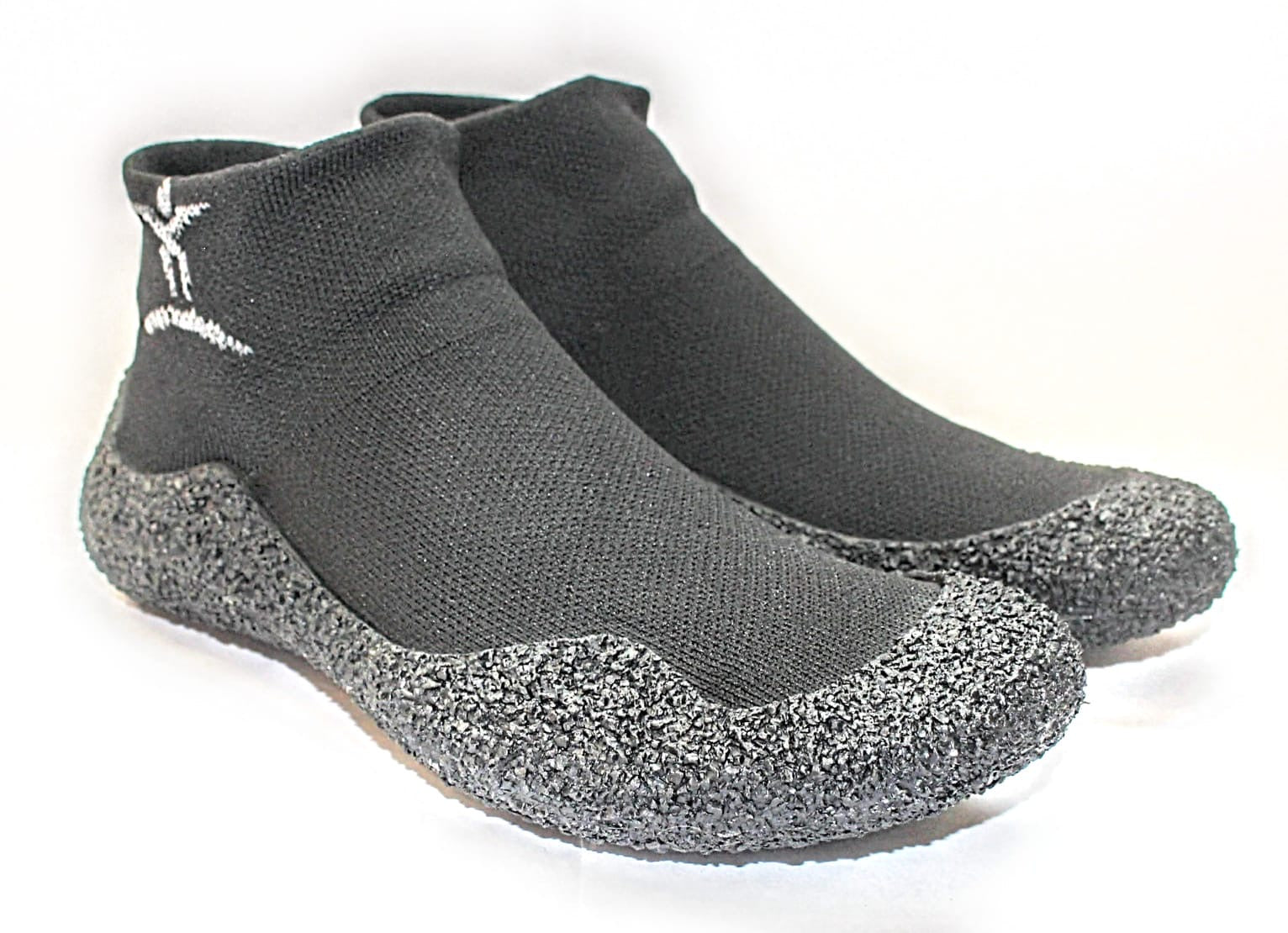 A pair of black CelliSole rebounder shoes