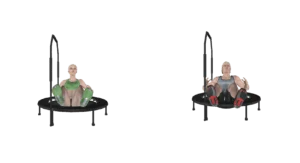 Sit and Bounce Both Legs Both