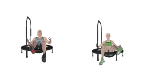 Sit and Bounce One Leg Both