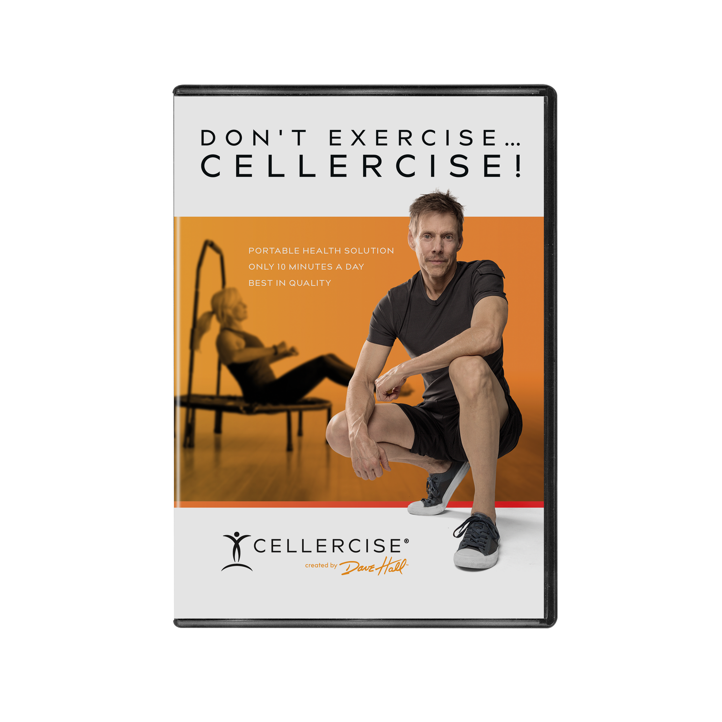 cellercise rebounder mini trampoline home gym workout video dvd exercises fitness download