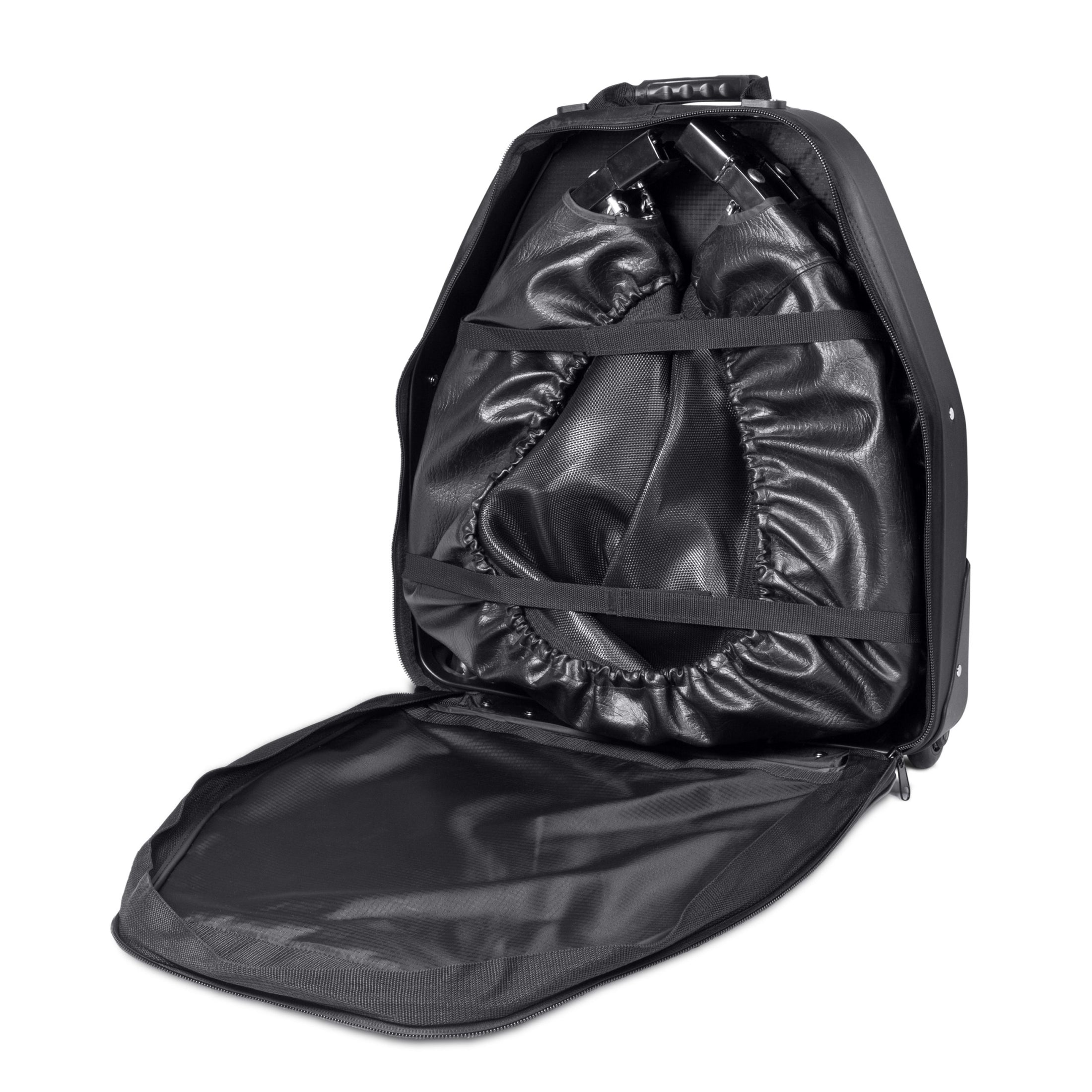 Tri-Fold Pro Rebounder Trampoline with Stability Bar | Cellercise ...